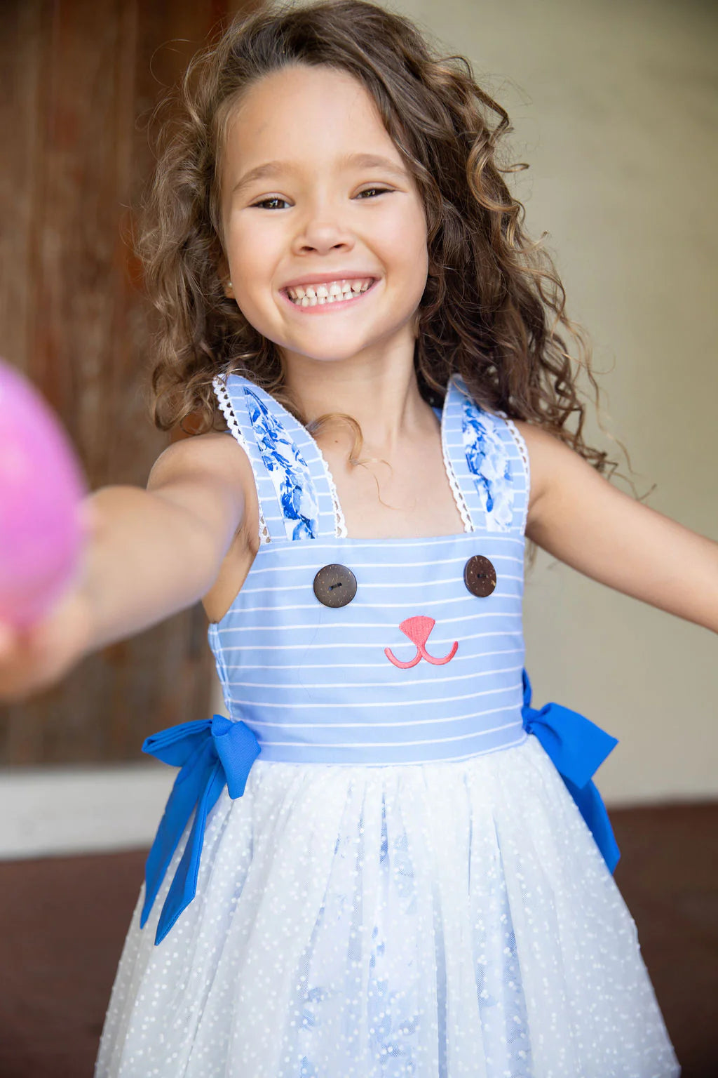 Bluebells dress top
