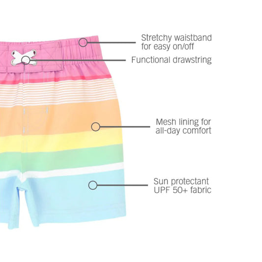 Rainbow multi-Stripe trunks
