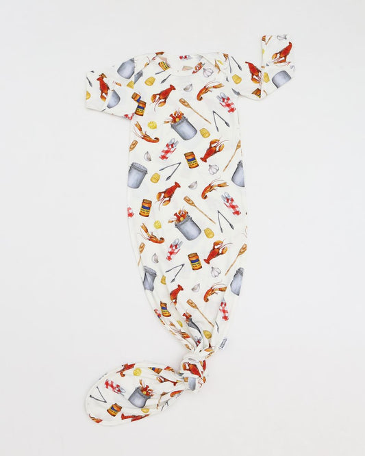 Crawfish Boil Bamboo Knotted Gown