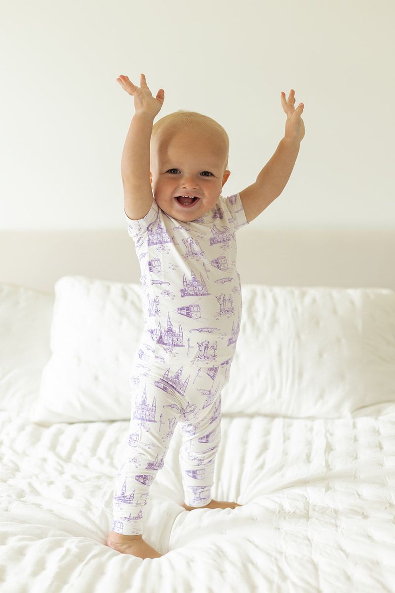 Lavender Toile 2-piece PJ's