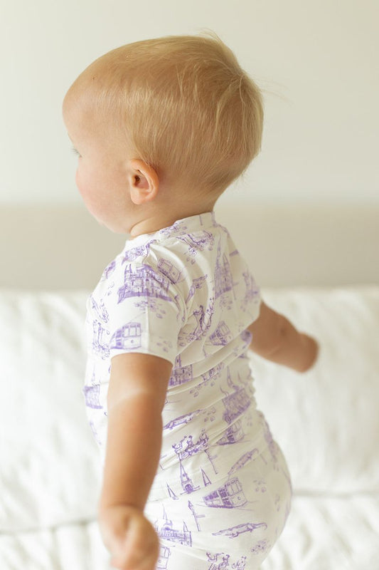 Lavender Toile 2-piece PJ's