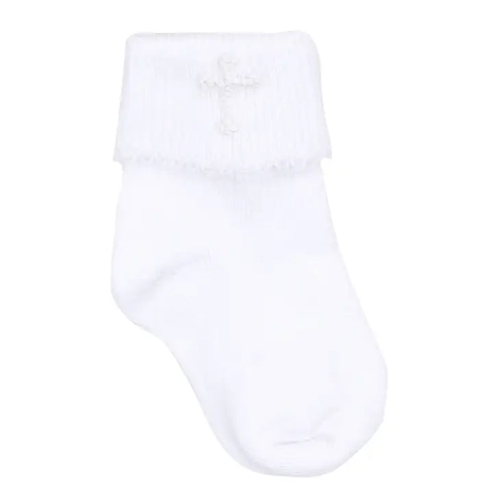Forever Blessed Hand-embroidered Socks