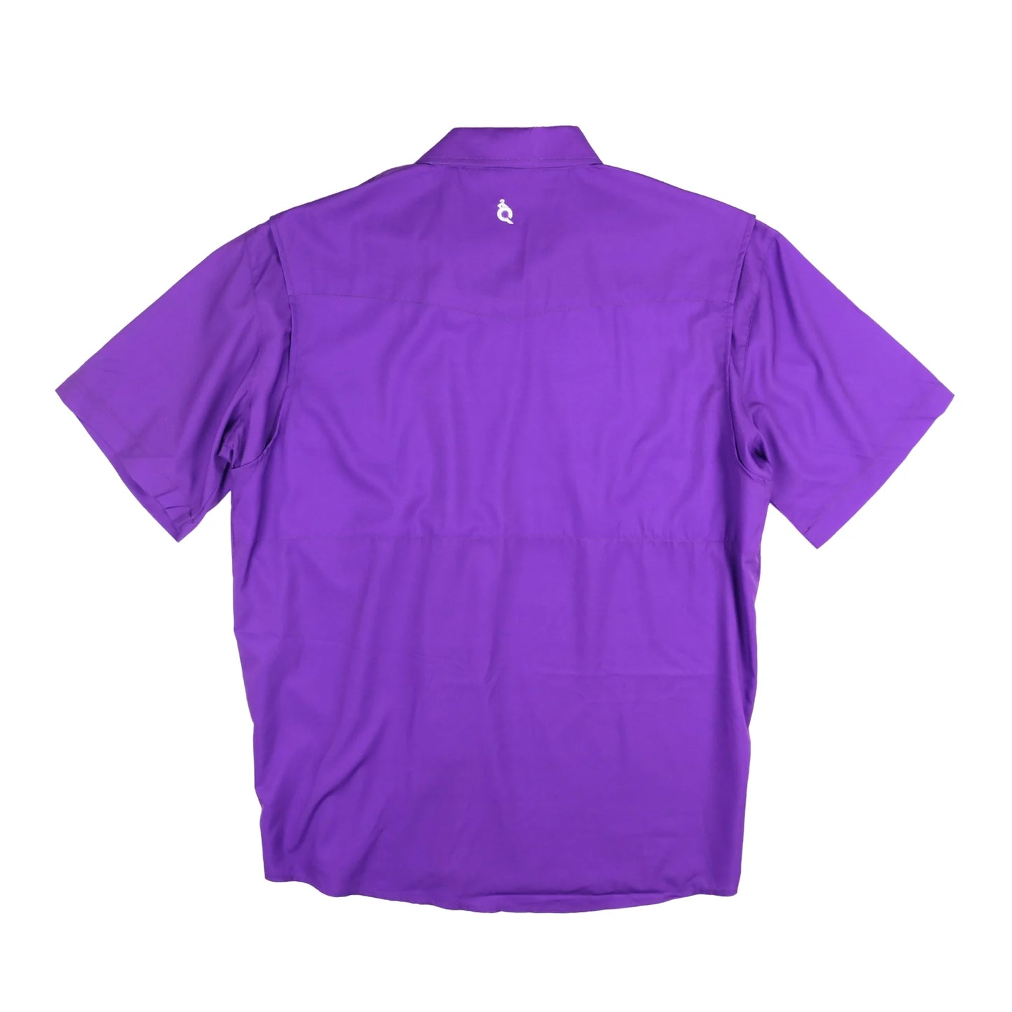 Men’s Gameday Purple Pearl Snap Shirt