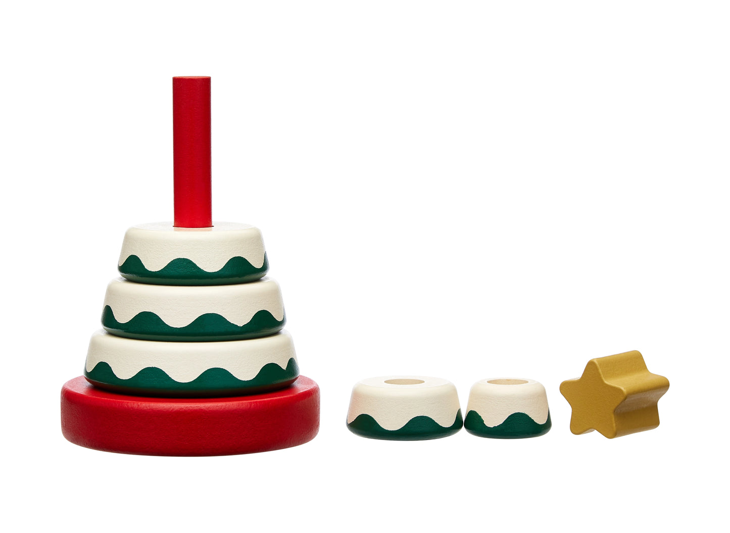 Christmas Tree Holiday Stack Toy