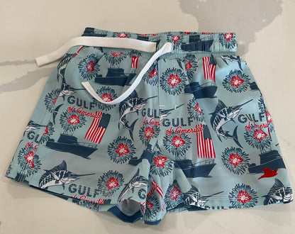 Gulf of American swim trunks