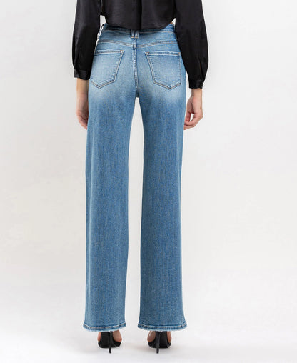 Vervet High Rise Wide Leg Jeans