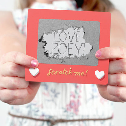 Scratch-Off Lunchbox Notes - Scratch-A-Sketch