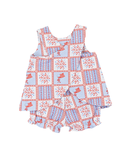 Patriotic Patchwork Cassidy Crossover Set
