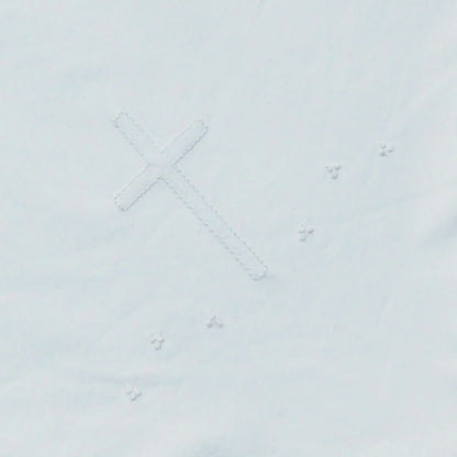 White Cross Blanket