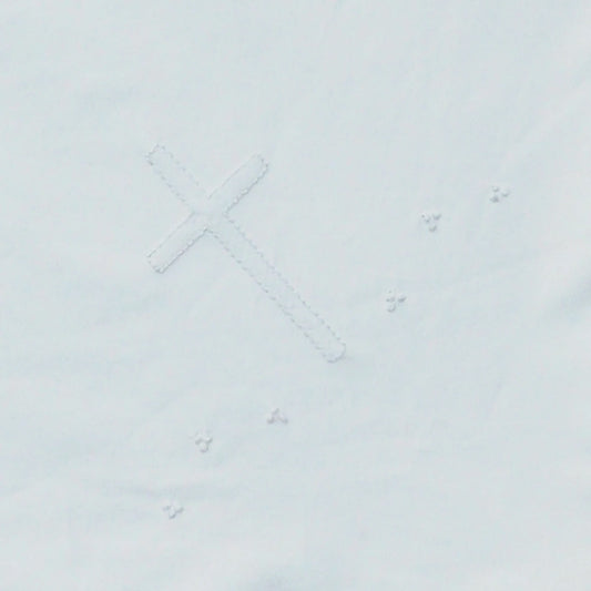 White Cross Blanket