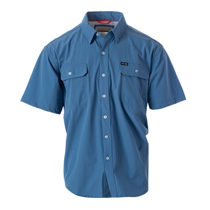 Youth SS Sportsman Button Down-Blue