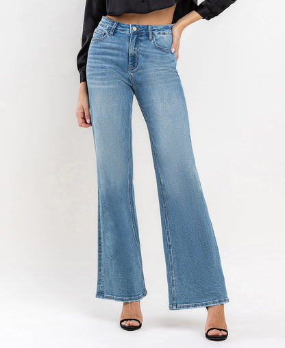 Vervet High Rise Wide Leg Jeans