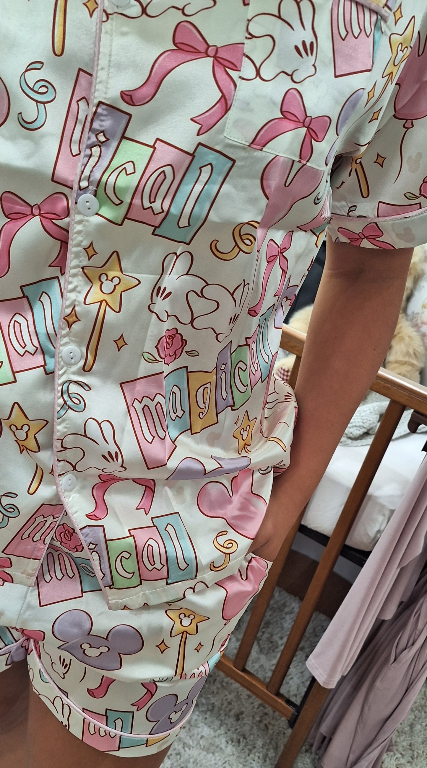 Adult Magical Moments Silky Pj's
