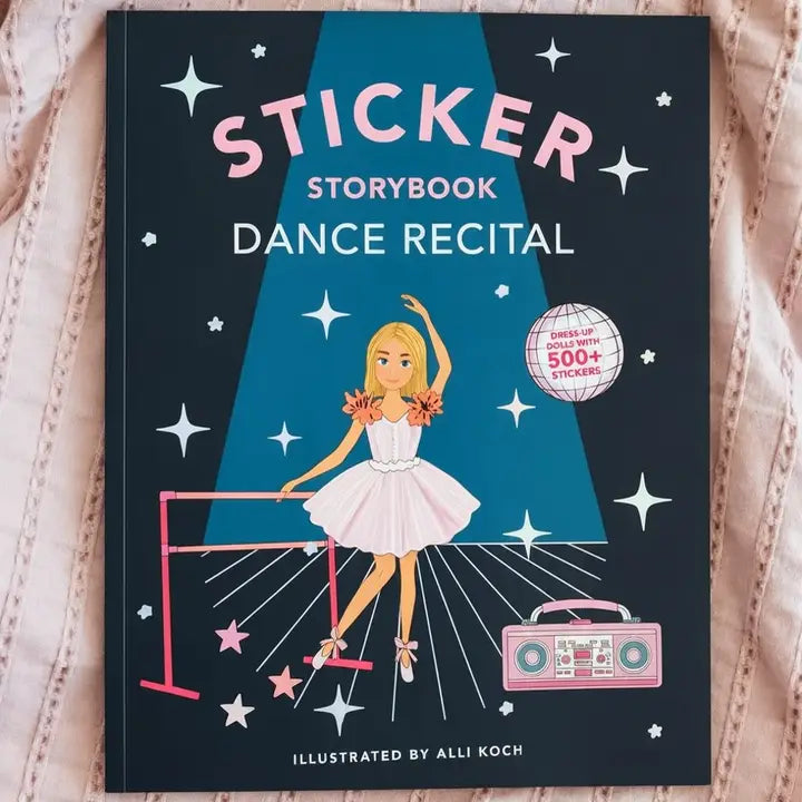 Dance Recital Sticker Book