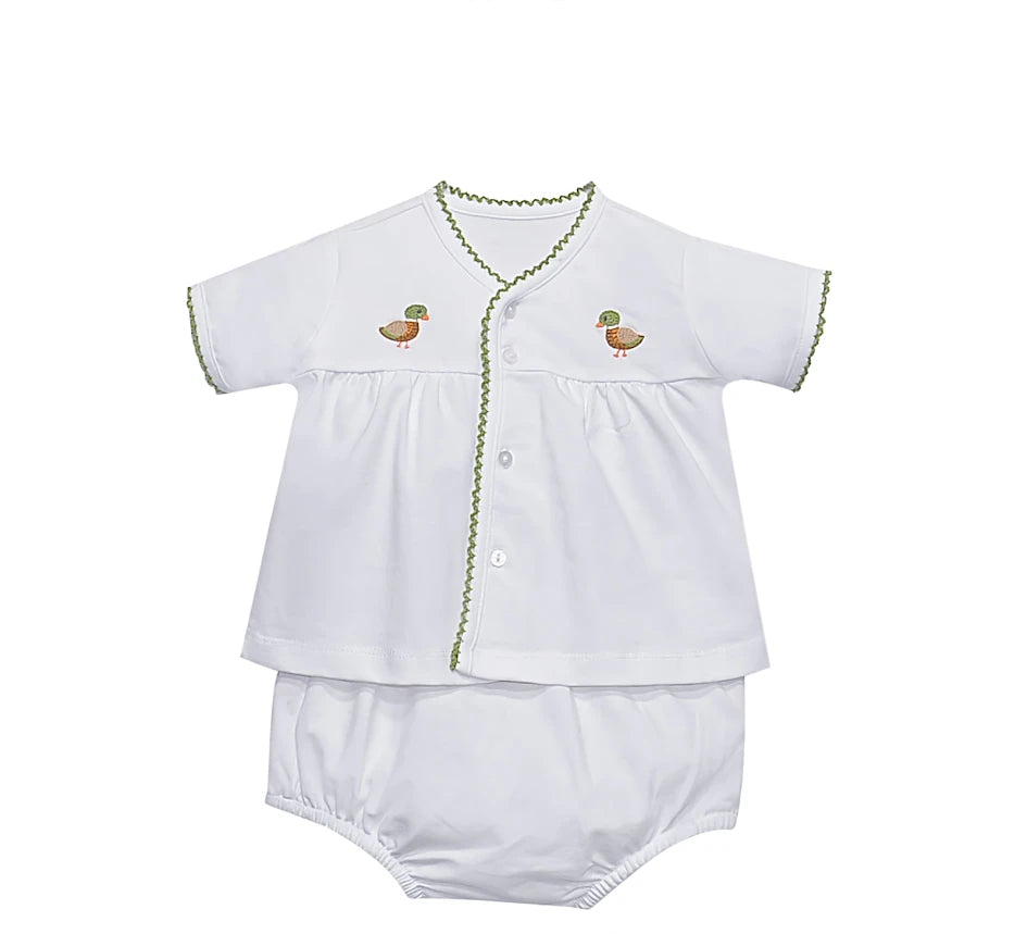 Brennan Unisex Duck Diaper Set