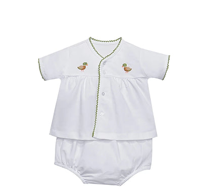 Brennan Unisex Duck Diaper Set