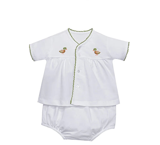 Brennan Unisex Duck Diaper Set
