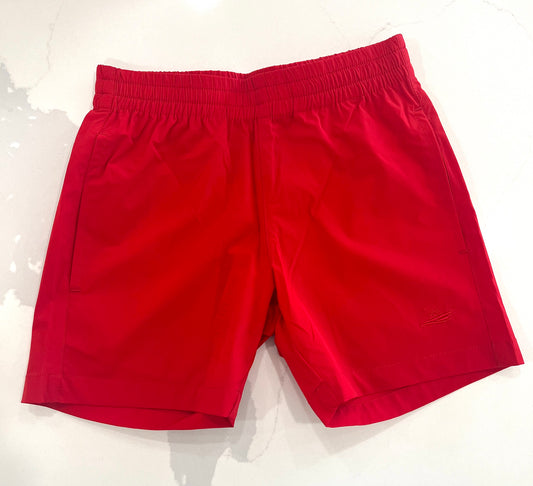 Performance Play Shorts-Red