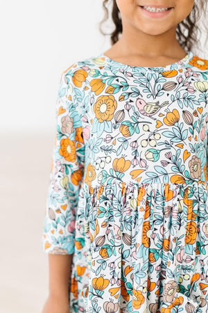 Vintage Vibes Pocket Twirl Dress