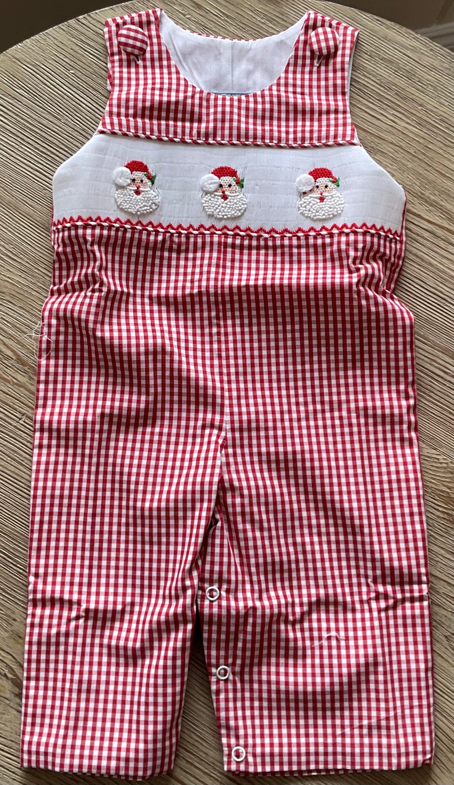 Santa Smocked Longall