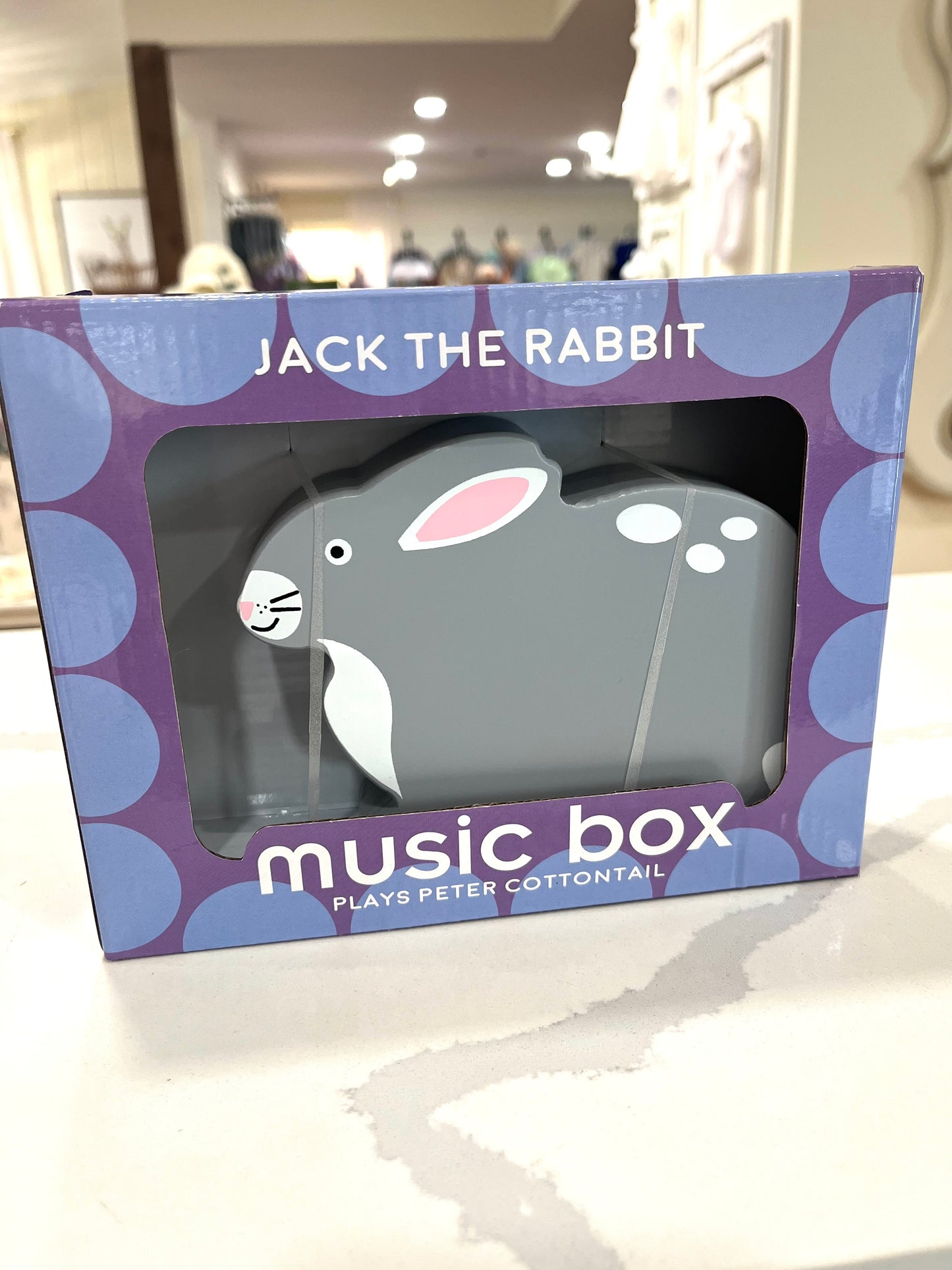 Jack the Rabbit Music Box