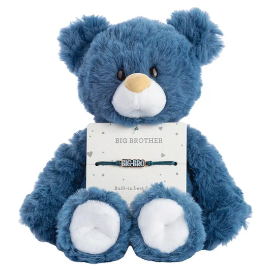 Big Brother Navy Bear w/ bracelet