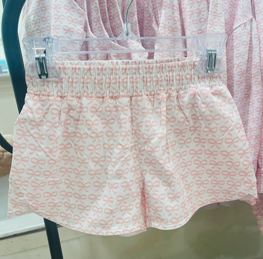 Pink Bows Shorts