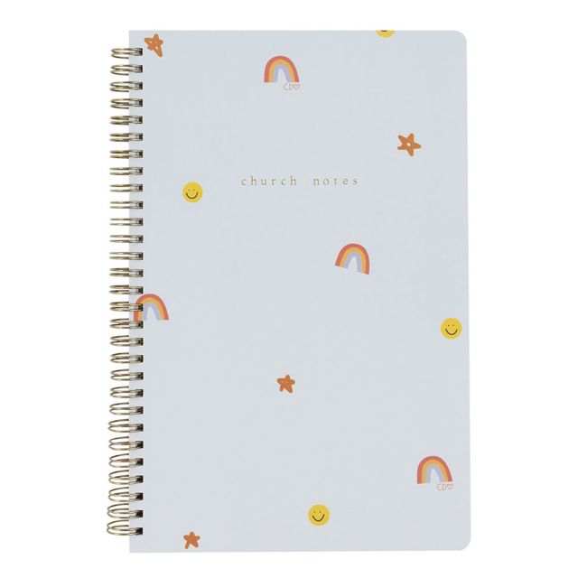 Happy Icons Church Notes Notebook