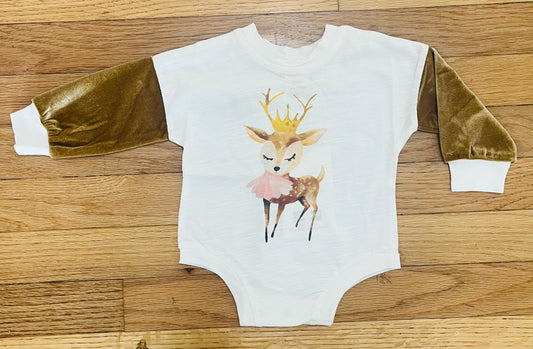 Frilly Fawn Romper