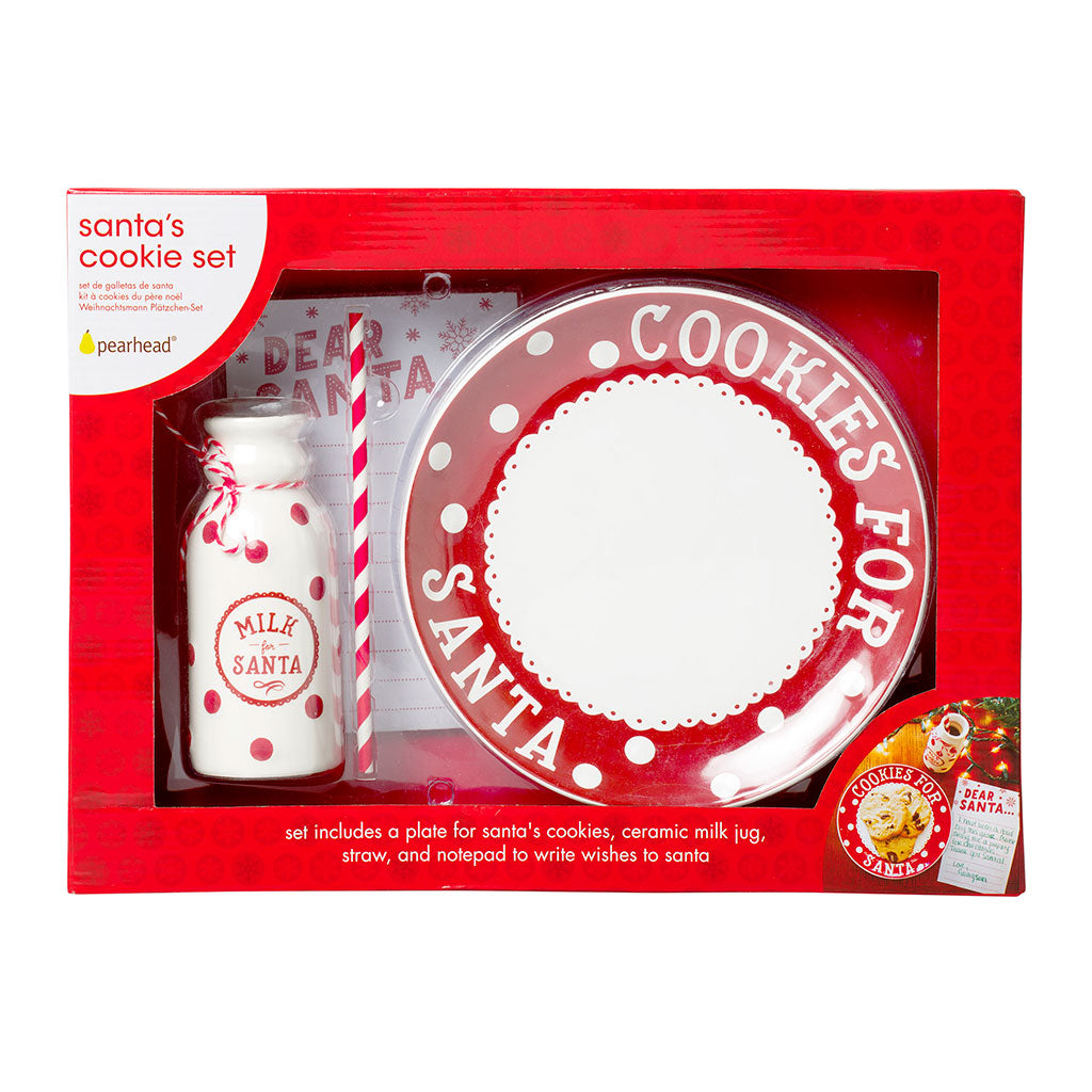 Santa’s Milk & Cookie Set