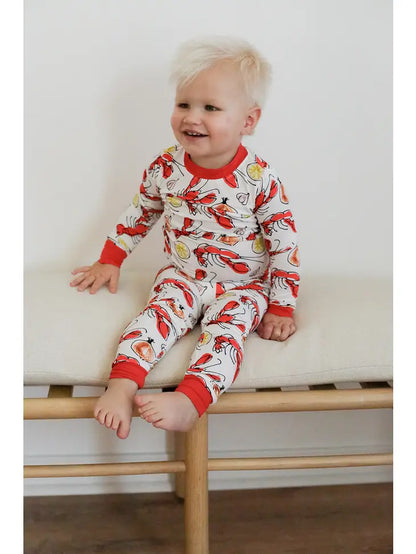 Crawfish 2 Piece Bamboo Pajama Set