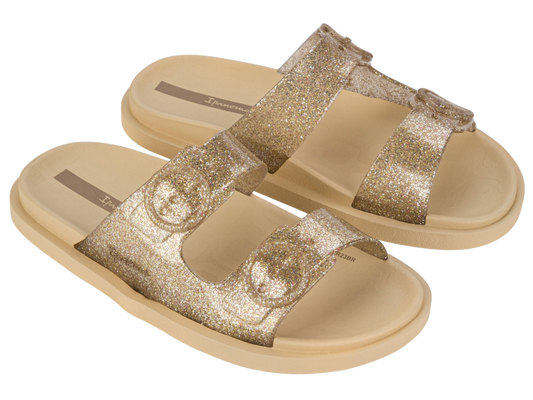 Ipanema Gold Glitter Sandal