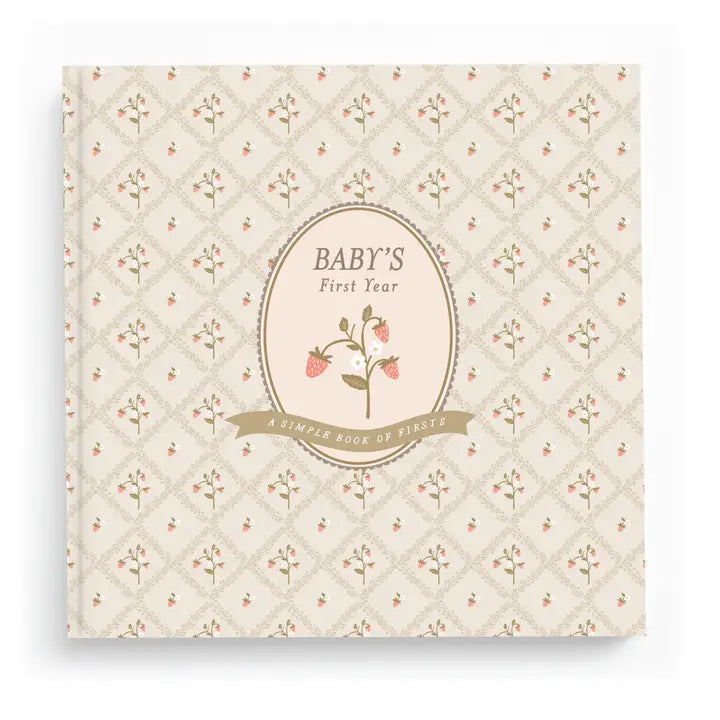Cottage Garden First Year Baby Memory Book