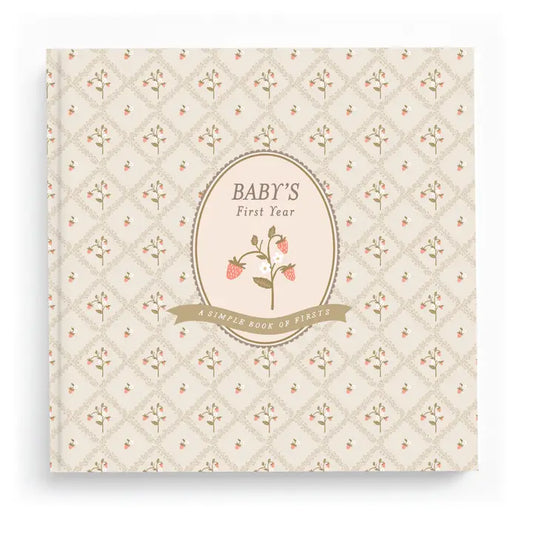 Cottage Garden First Year Baby Memory Book