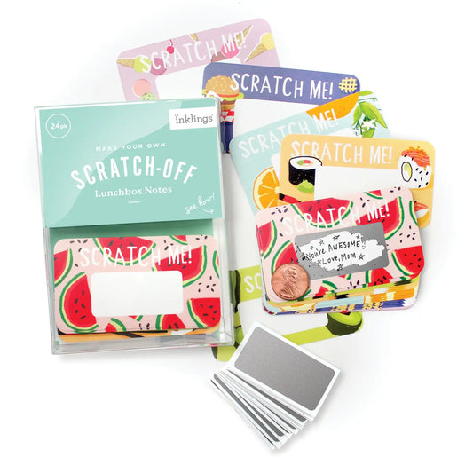 Scratch-Off Lunchbox Notes - Foodie