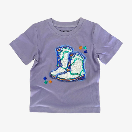 Adult Sequin TEE - Marching Boots