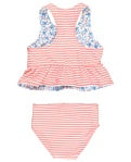 Reversible Peplum Tankini