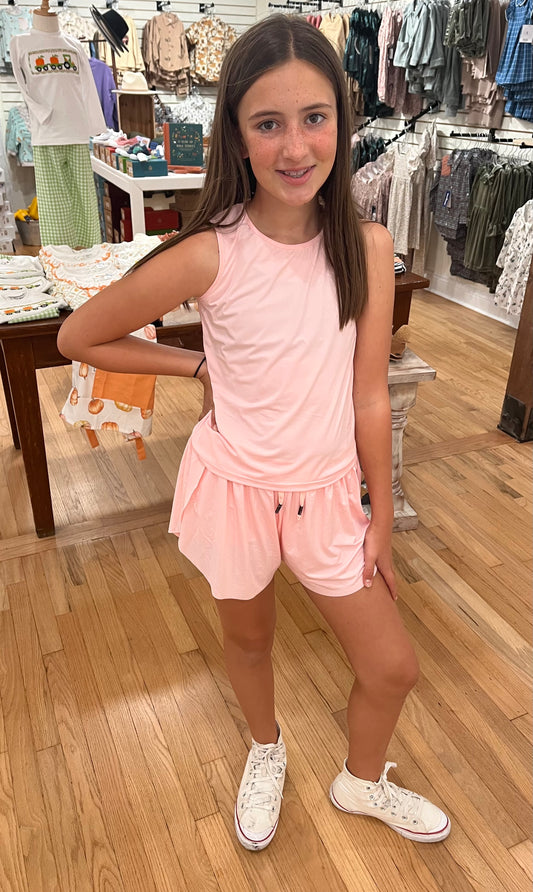 Light Pink Athletic Top