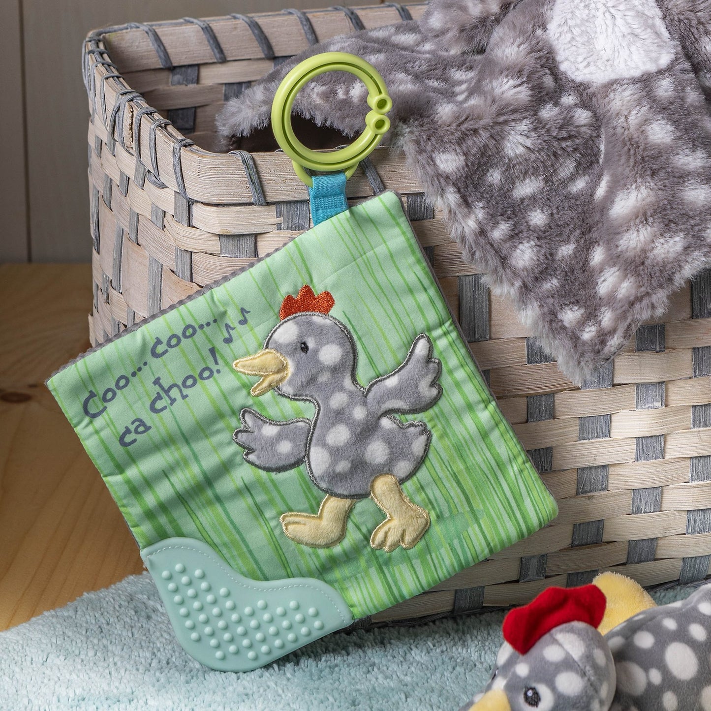 Rocky Chicken Crinkle Teether