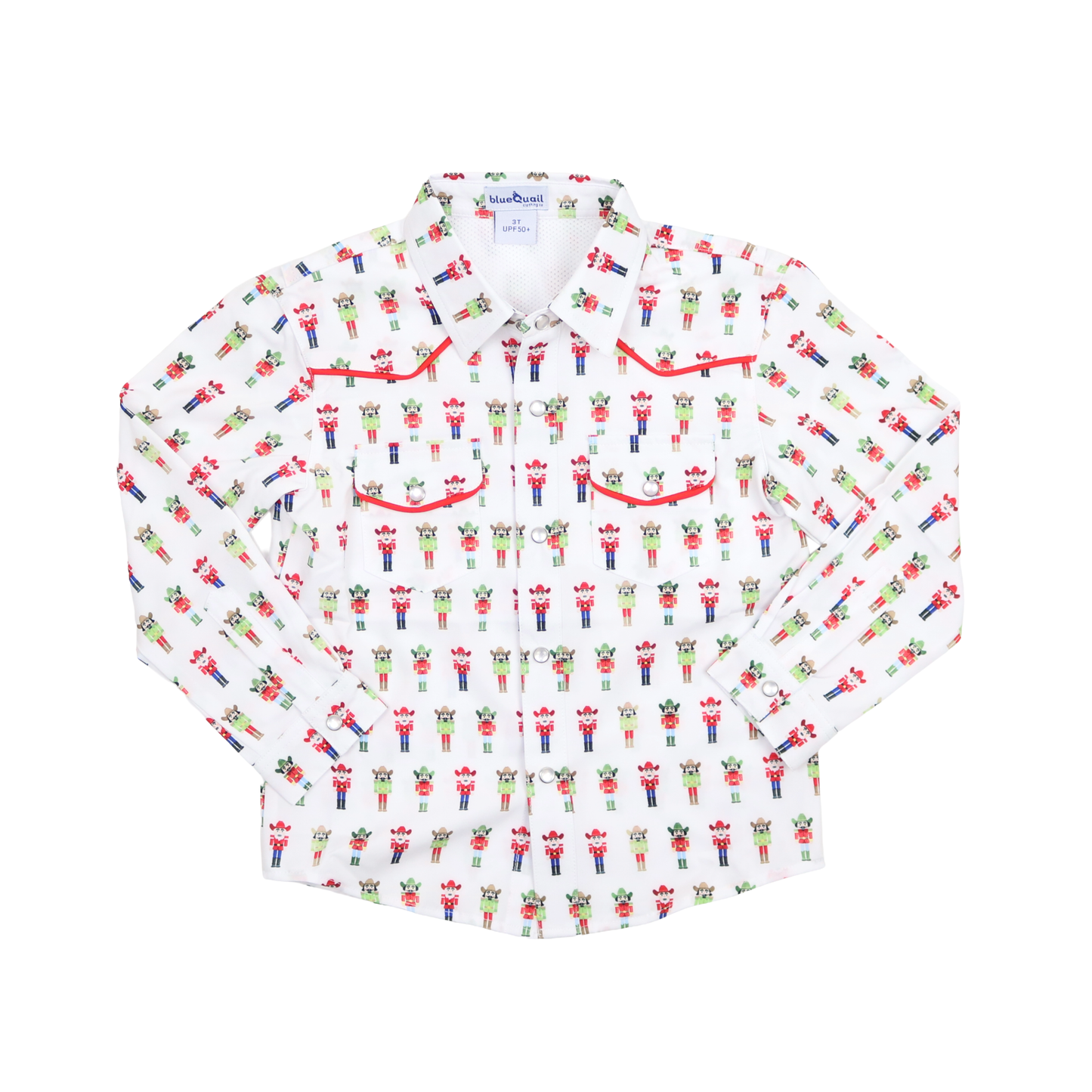 Nutcracker Pearl Snap L/S