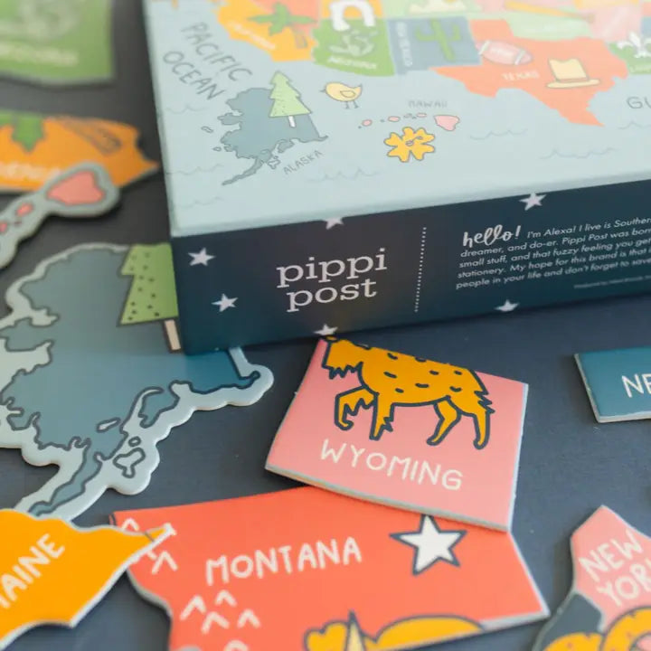 USA - 110 Piece Educational Jigsaw Puzzle