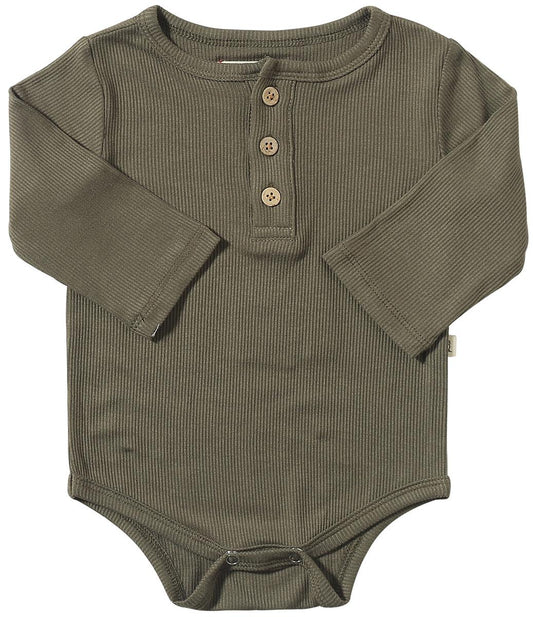 Aynor Rib Onesie - Green