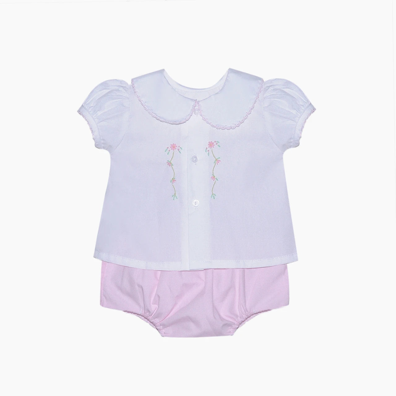 Pink Avery Diaper Set