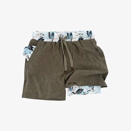 Hamilton Athletic Shorts - Mallard Sky