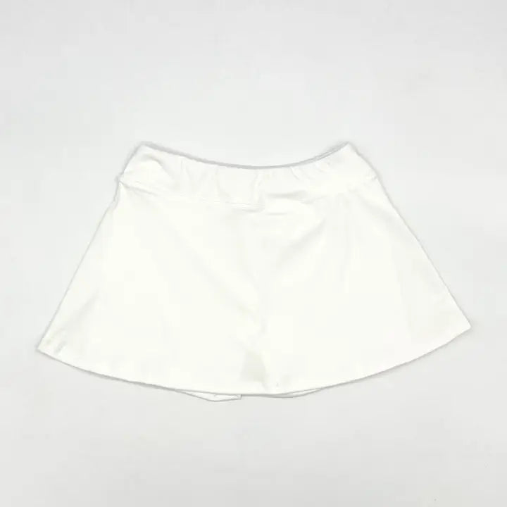 White Athletic Skort