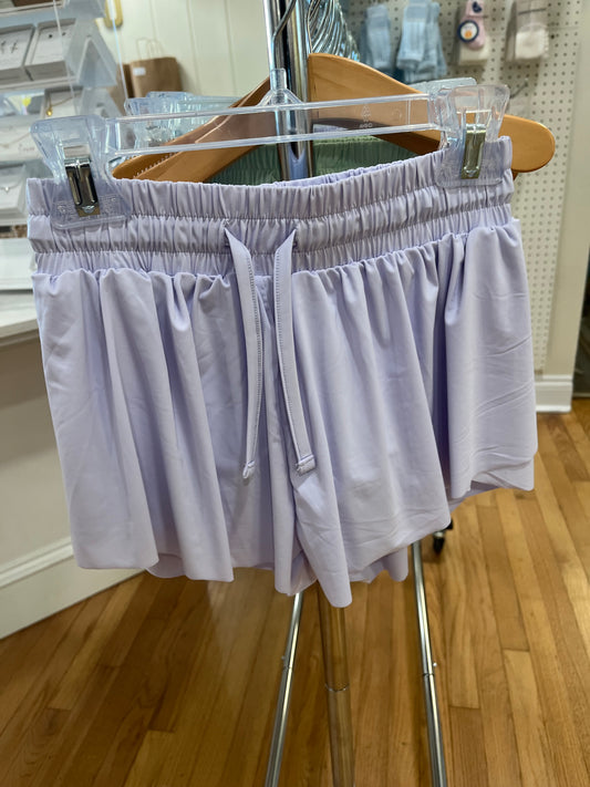 Lilac Butterfly Shorts