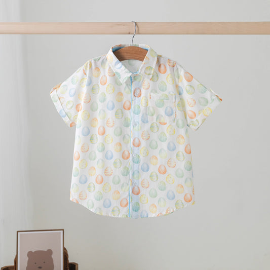 Easter Egg SS Collared Shirt