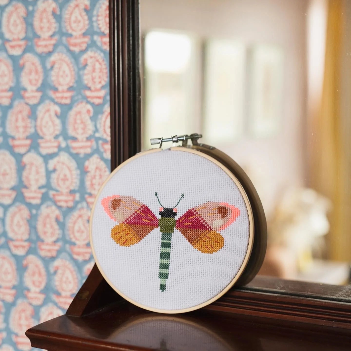 Dragonfly Brie Harrison Cross Stitch Kit