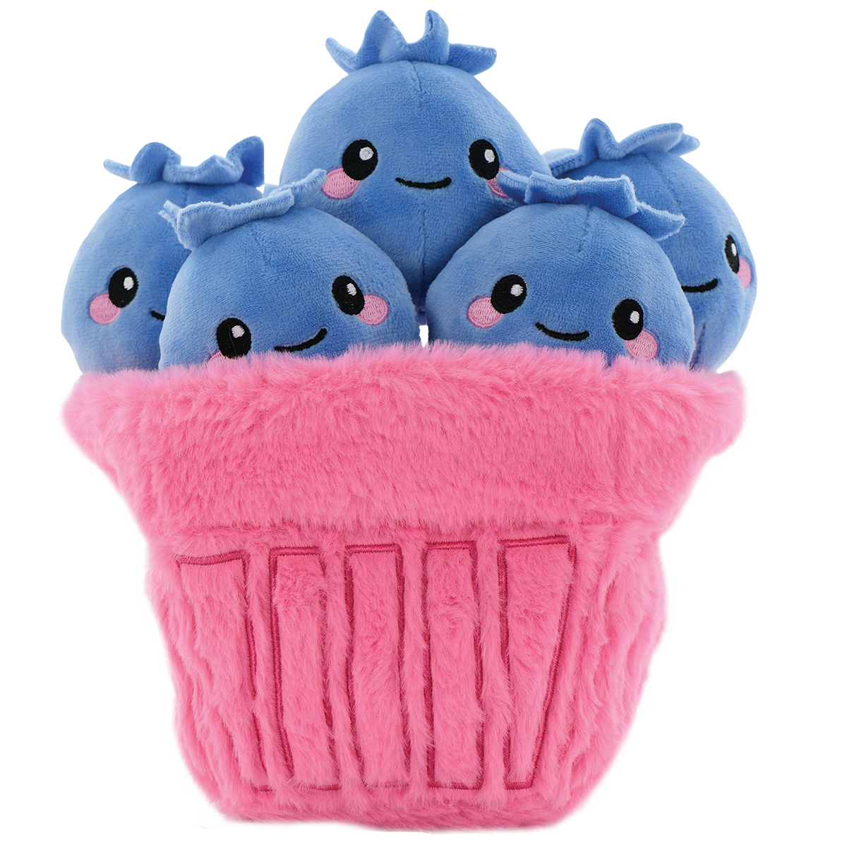 Blueberries Fleece plush