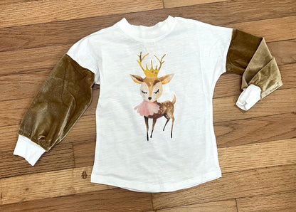 Frilly Fawn Tee